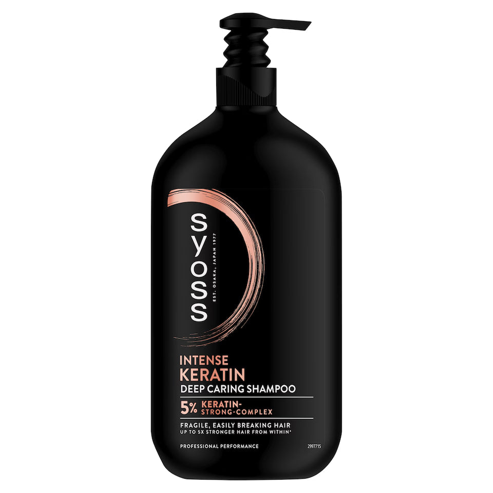 Syoss Keratin Hajsampon, Erősítő és Regeneráló Keratinos Hajápolás 750 ml