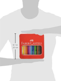 Faber‑Castell Jumbo Grip Colour Pencils Tin - 16 Colors