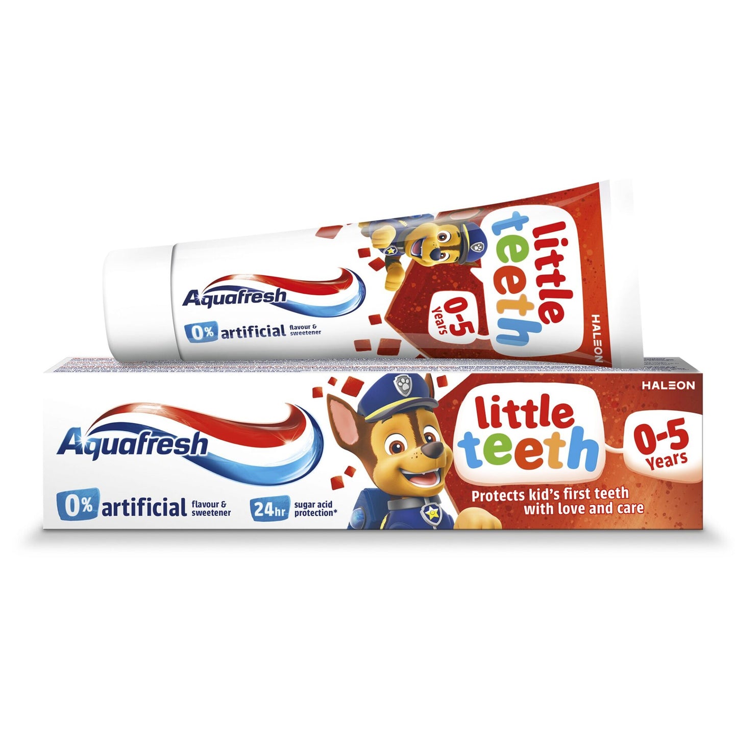 Aquafresh Big Teeth Paw Patrol Fogkrém Gyermekeknek 6+ Éves Kortól 50 ml – Erős Fogak és Vidám Fogmosás
