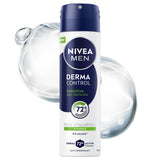 NIVEA MEN Fresh Active Izzadásgátló Spray 150 ml – Frissesség és 48 órás Védelem Férfiaknak