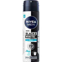 NIVEA MEN Fresh Active Izzadásgátló Spray 150 ml – Frissesség és 48 órás Védelem Férfiaknak