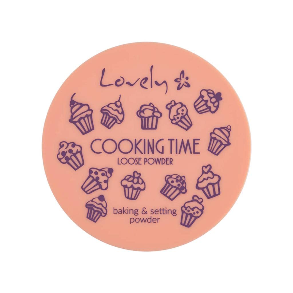 Lovely Cooking Time Loose Powder 6 g – Fixáló Laza Púder a Tartós, Matt Sminkért