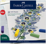 Faber-Castell Creative Studio Soft Pastels, 48 Half Sticks (Multicoloured Set)