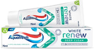 Aquafresh White Renew Deep Clean Fogkrém Fluoriddal 75 ml – Mélytisztítás és Láthatóan Fehérebb Mosoly