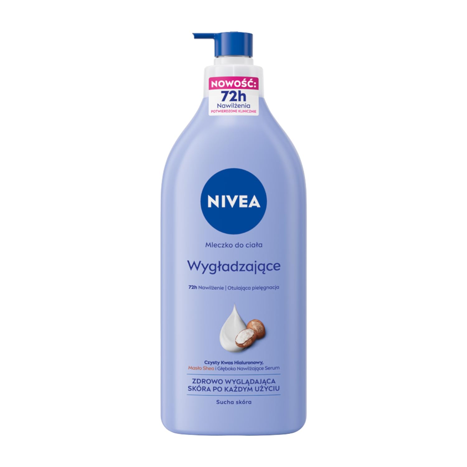 NIVEA 5 az 1-ben Testápoló Tej Shea Vajjal 625 ml – Intenzív Hidratálás és Hosszan Tartó Bőrápolás