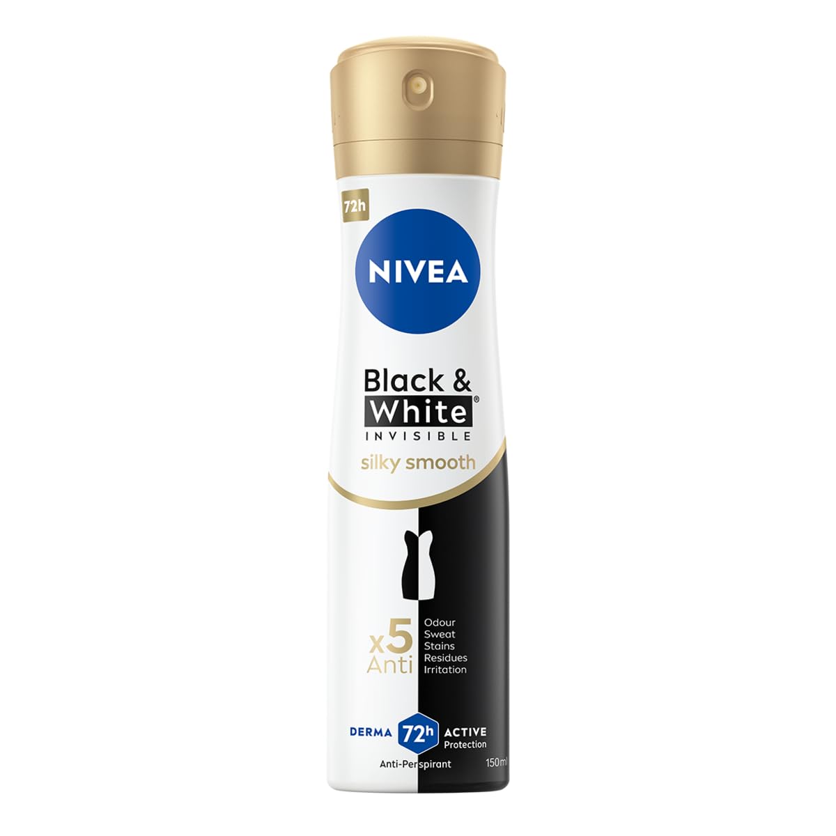 NIVEA Izzadásgátló Spray 150 ml – Hosszan Tartó Frissesség és Megbízható Védelem