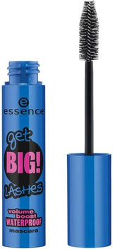 Essence Get Big Lashes fekete, vízálló spirálszempillaspirál – 12 ml