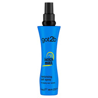 Schwarzkopf Got2b Beach Matte Salt Spray – Texturáló tengeri só spray kócos tengerparti hullámokra