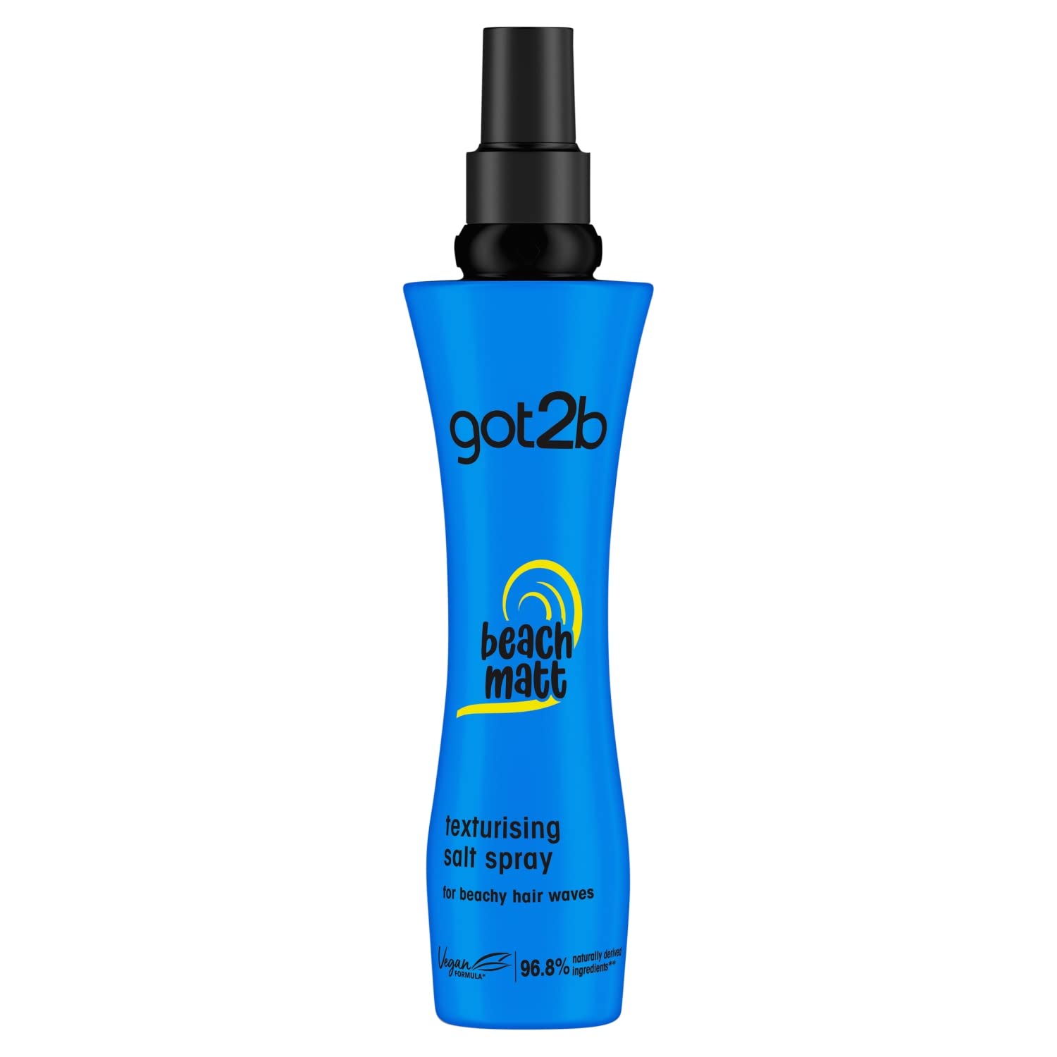 Schwarzkopf Got2b Beach Matte Salt Spray – Texturáló tengeri só spray kócos tengerparti hullámokra