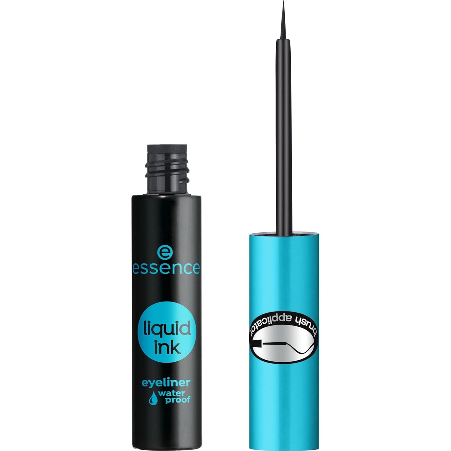 Essence Liquid Ink Eyeliner Waterproof – Hosszantartó, elkenődésmentes fekete folyékony szemceruza