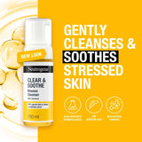 Neutrogena Curcuma Clear arctisztító nyugtató tisztítóhab – 150 ml