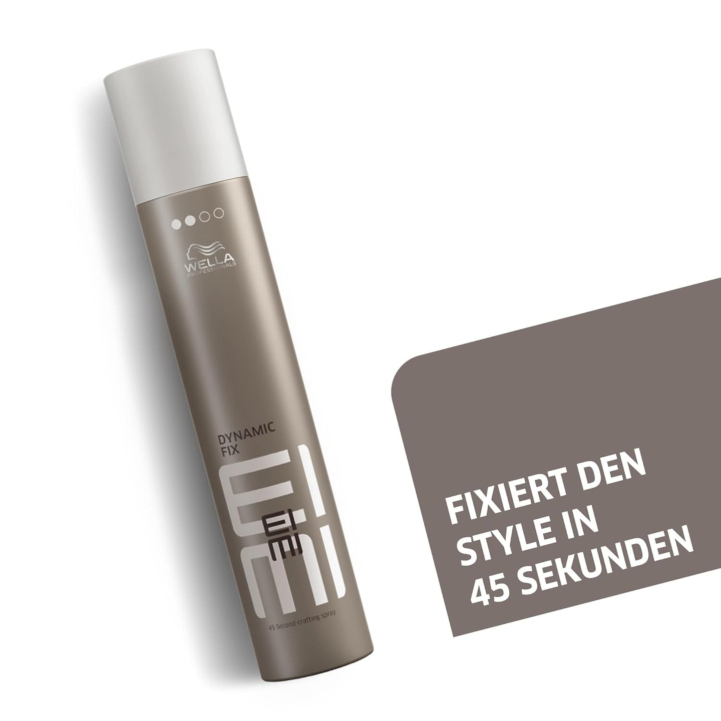 Wella Professionals EIMI Dynamic Fix hajformázó spray 500ml – 45 másodperces hatóidő hajlakk rugalmas tartásért