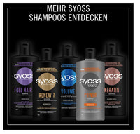 Syoss Intense Anti-Dandruff Sampon 440 ml – Hatékony Korpásodás Elleni Hajápolás (A termék csomagolása eltérő lehet)