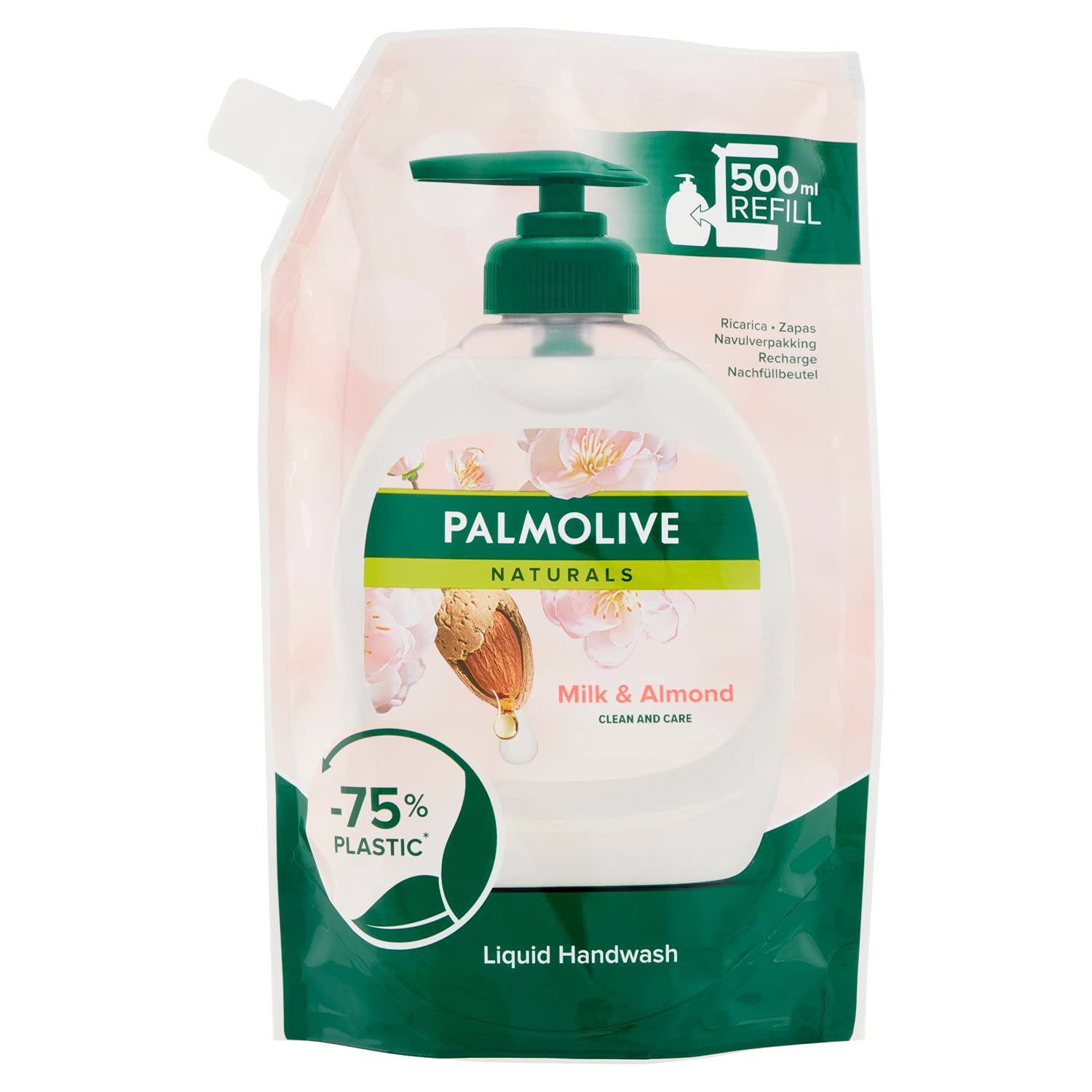 Palmolive Naturals Milk & Almond Krémes Folyékony Kézszappan