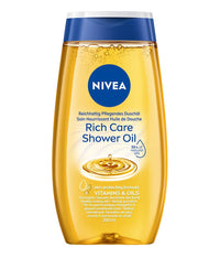 NIVEA Natural Oil Tusolóolaj 200 ml – Intenzív Hidratálás és Selymesen Puha Bőr