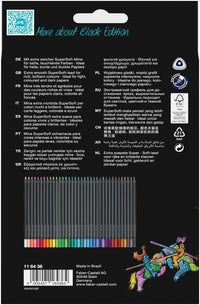 Faber-Castell Black Editition 36 x Colour Pencils