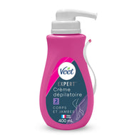 VEET Expert - Szőrtelenítő krém makacs szőrzetre testre és lábakra - 400ml