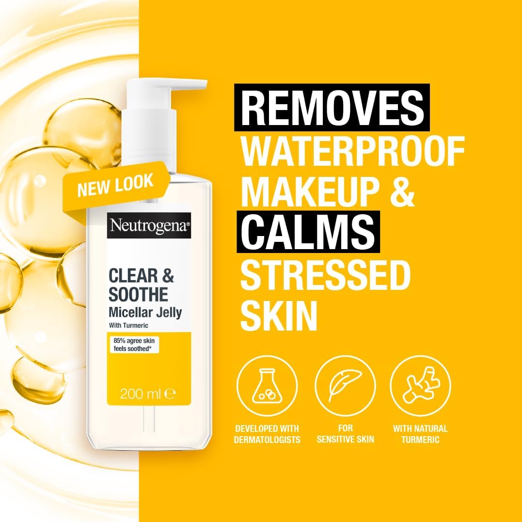 Neutrogena Curcuma Clear Facial Kurkumás tisztító nyugtató tisztítóhab – 150 ml