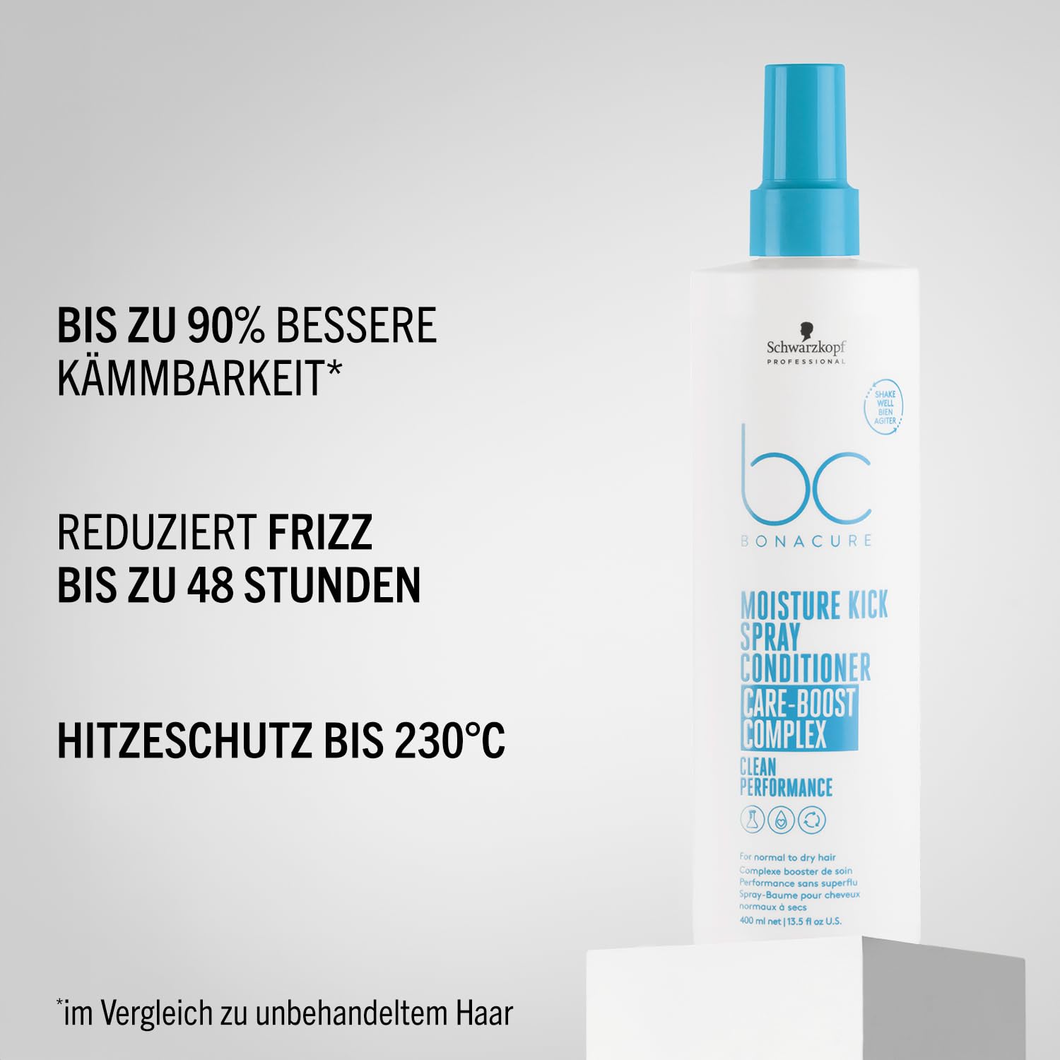 Schwarzkopf BC Moisture Kick balzsam spray – 400 ml