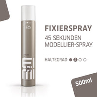 Wella Professionals EIMI Dynamic Fix hajformázó spray 500ml – 45 másodperces hatóidő hajlakk rugalmas tartásért