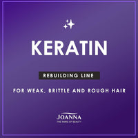 Joanna Professional Keratin Reconstructing Sampon 1000 ml – Keratinos Regeneráló Sampon Sérült és Töredezett Hajra