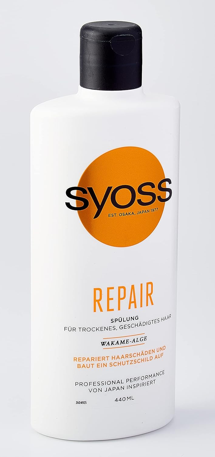 Syoss Repair Hajbalzsam Száraz és Sérült Hajra 440 ml – Intenzív regenerálás és hidratálás