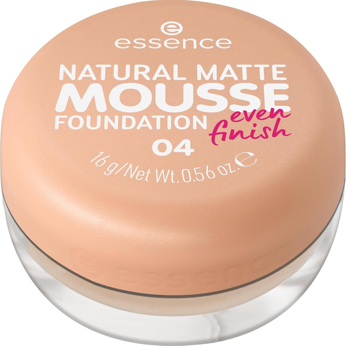 Essence Natural Matte Mousse mattító alapozó - 16 g