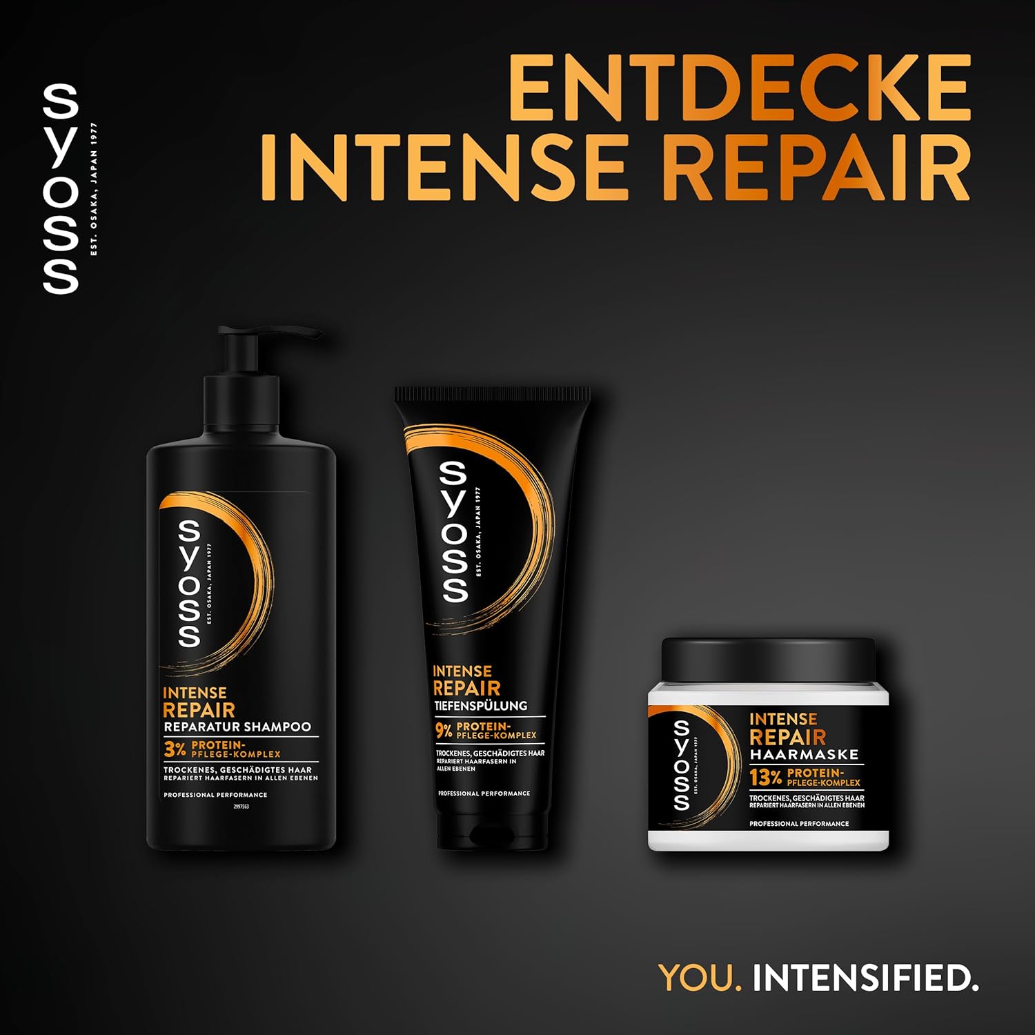 Syoss Intense Repair Sampon 440 ml – Intenzív Regeneráló Hajápolás Sérült és Töredezett Hajra