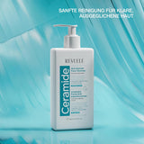 REVUELE Ceramide Arctisztító Gél 250 ml – Gyengéd Tisztítás és Bőrbarrier Védelem
