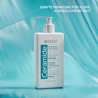 REVUELE Ceramide Arctisztító Gél 250 ml – Gyengéd Tisztítás és Bőrbarrier Védelem