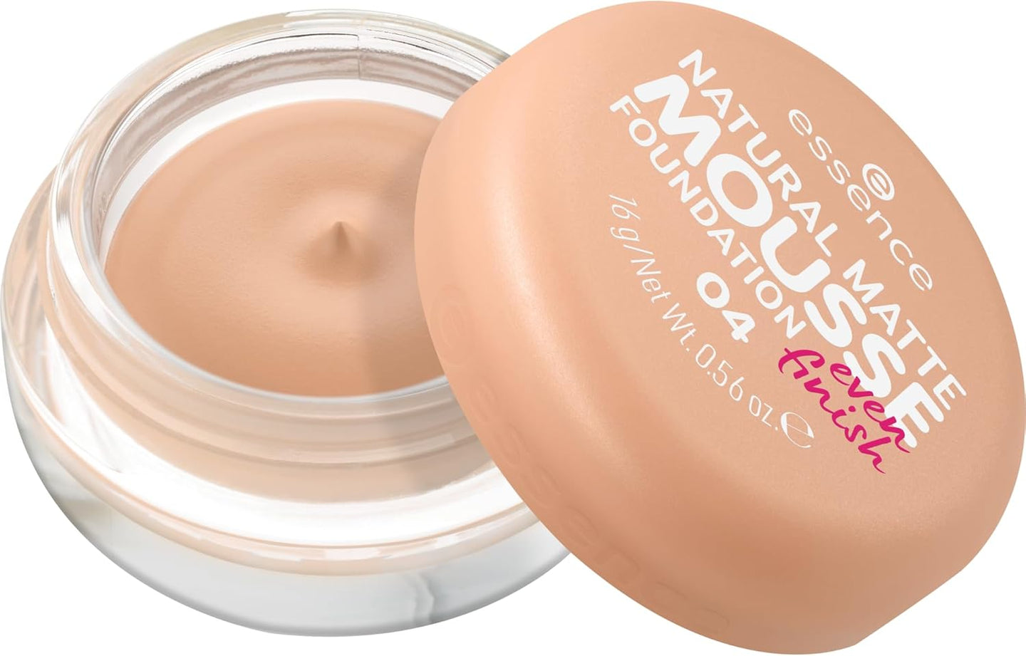 Essence Natural Matte Mousse mattító alapozó - 16 g