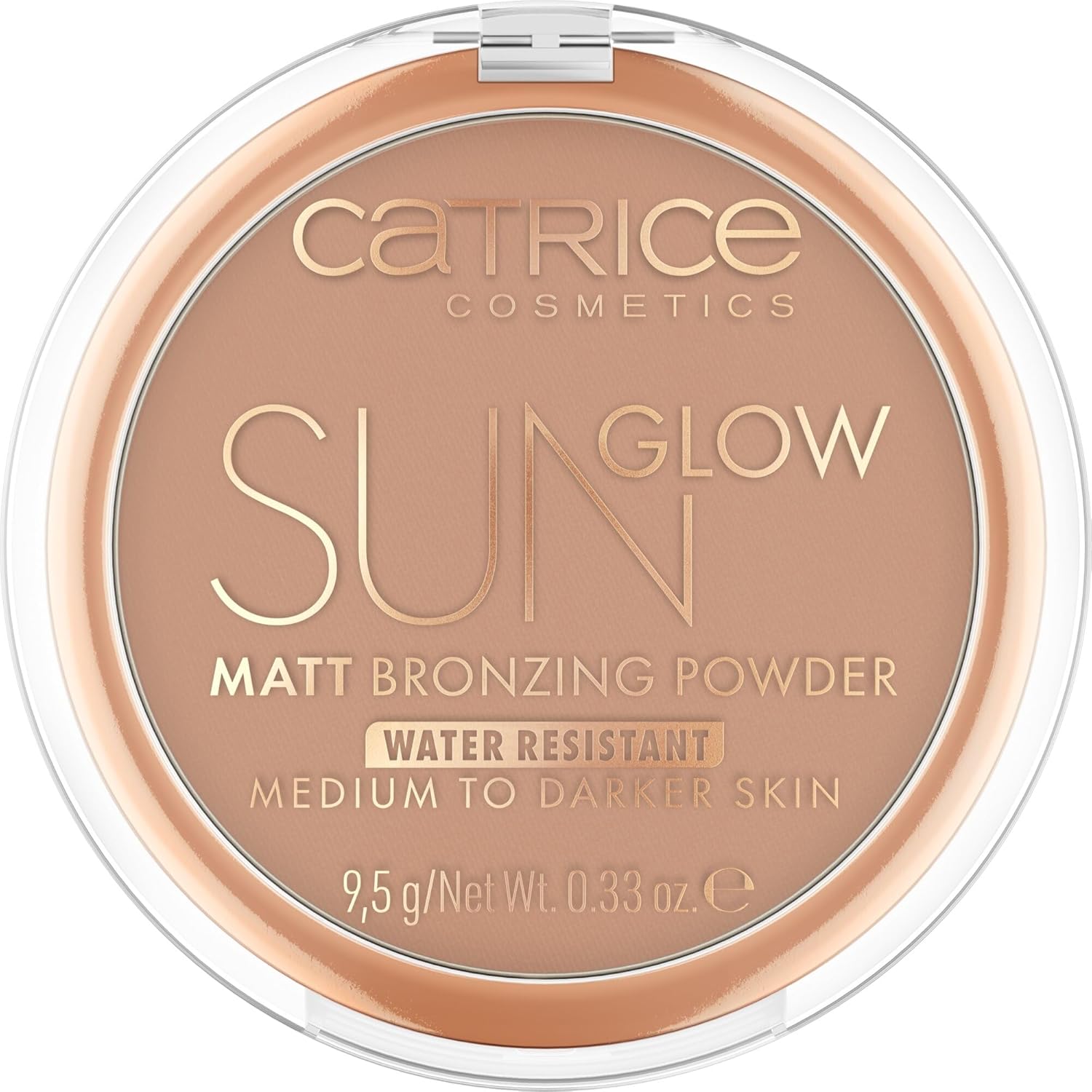 Catrice Sun Glow Matt Bronzing Powder – Természetes matt bronzosító a napcsókolta bőrre
