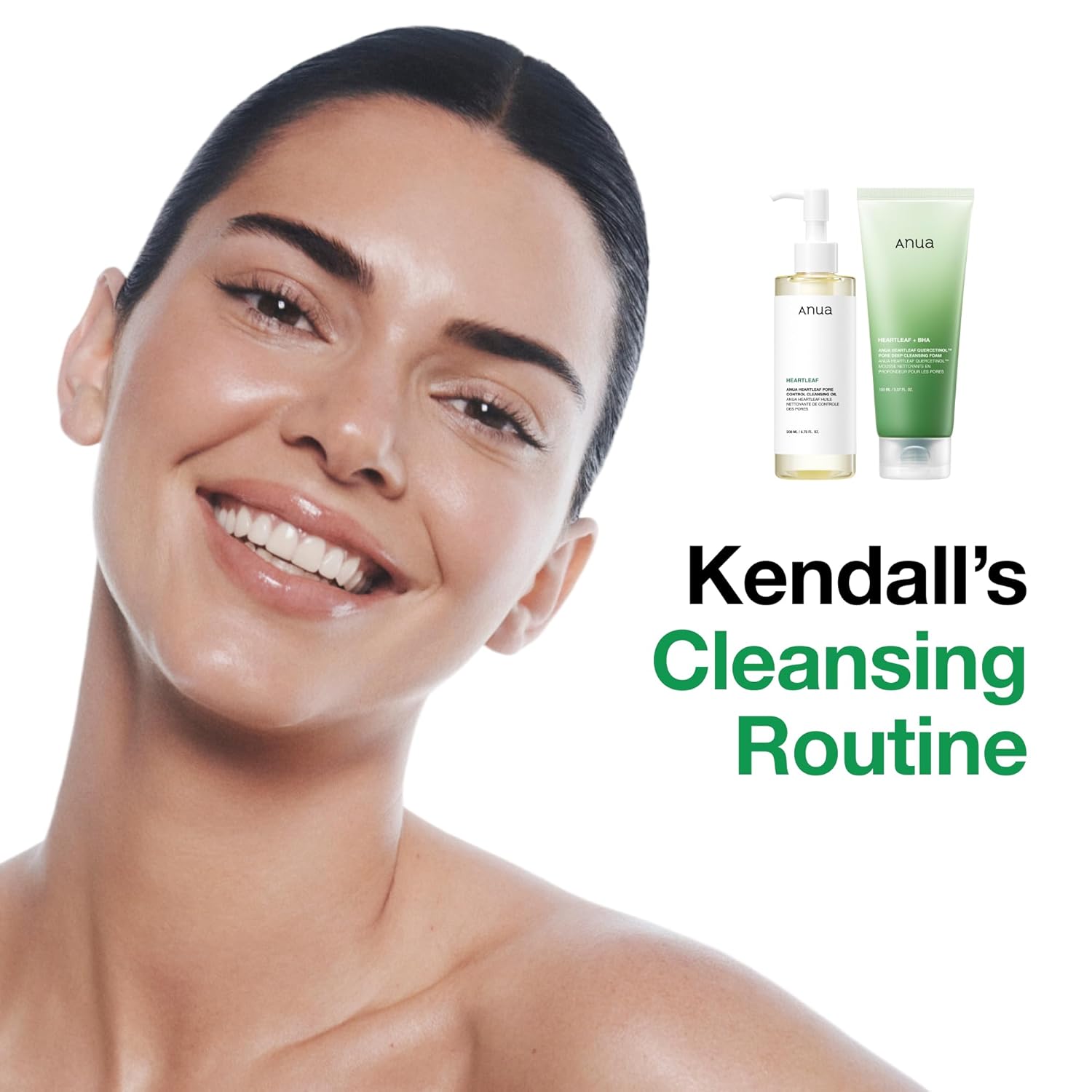Anua Heartleaf Quercetinol Pore Deep Cleansing Foam 150 ml – Mélytisztító Arctisztító Hab Pórustisztító Hatással
