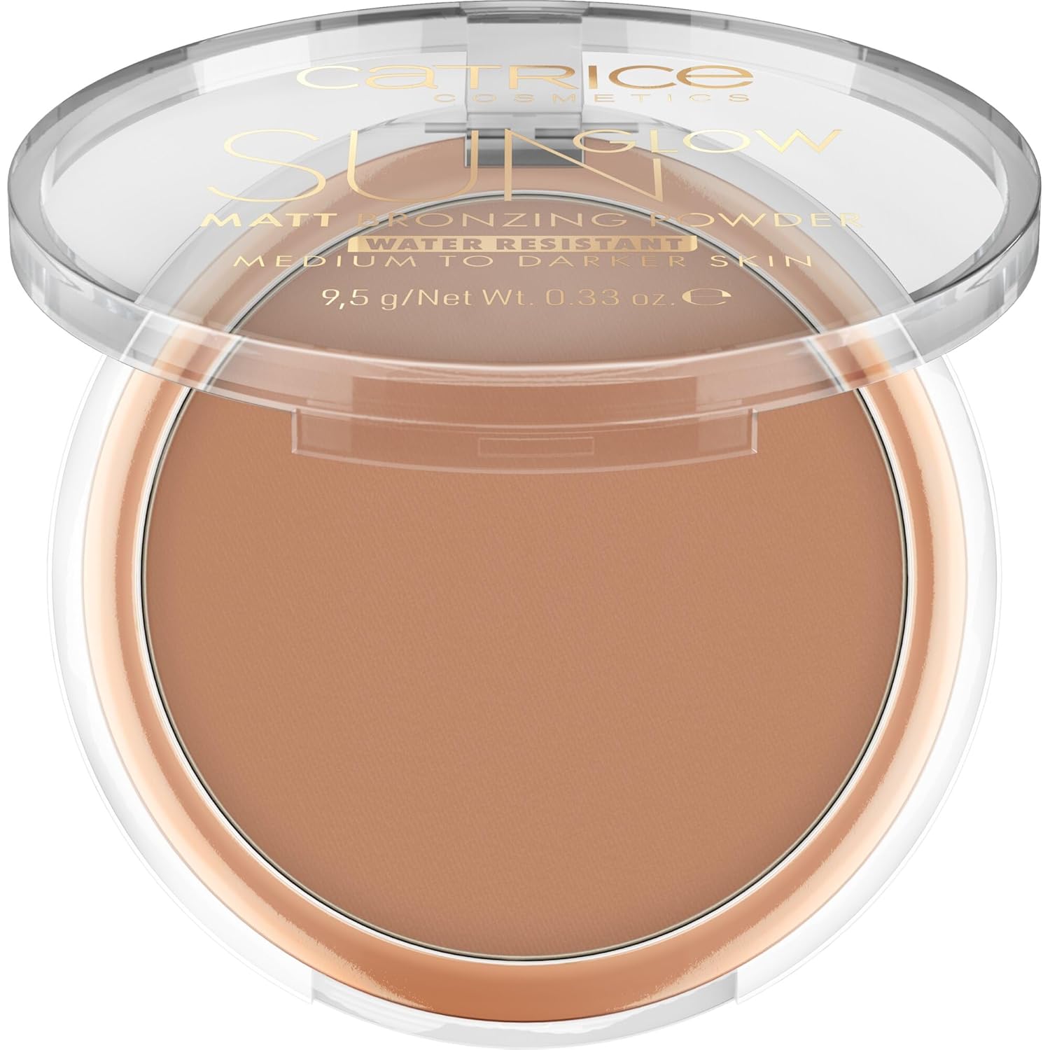 Catrice Sun Glow Matt Bronzing Powder – Természetes matt bronzosító a napcsókolta bőrre