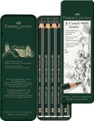 Faber‑Castell 9000 Jumbo Graphite Pencil Set