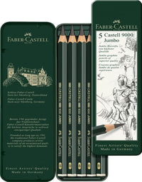 Faber‑Castell 9000 Jumbo Graphite Pencil Set