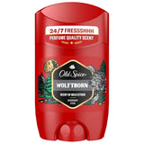 Old Spice Wolfthorn dezodor stift 50 ml | Alumíniummentes 24 órás szagvédelem Férfias citrusos illat
