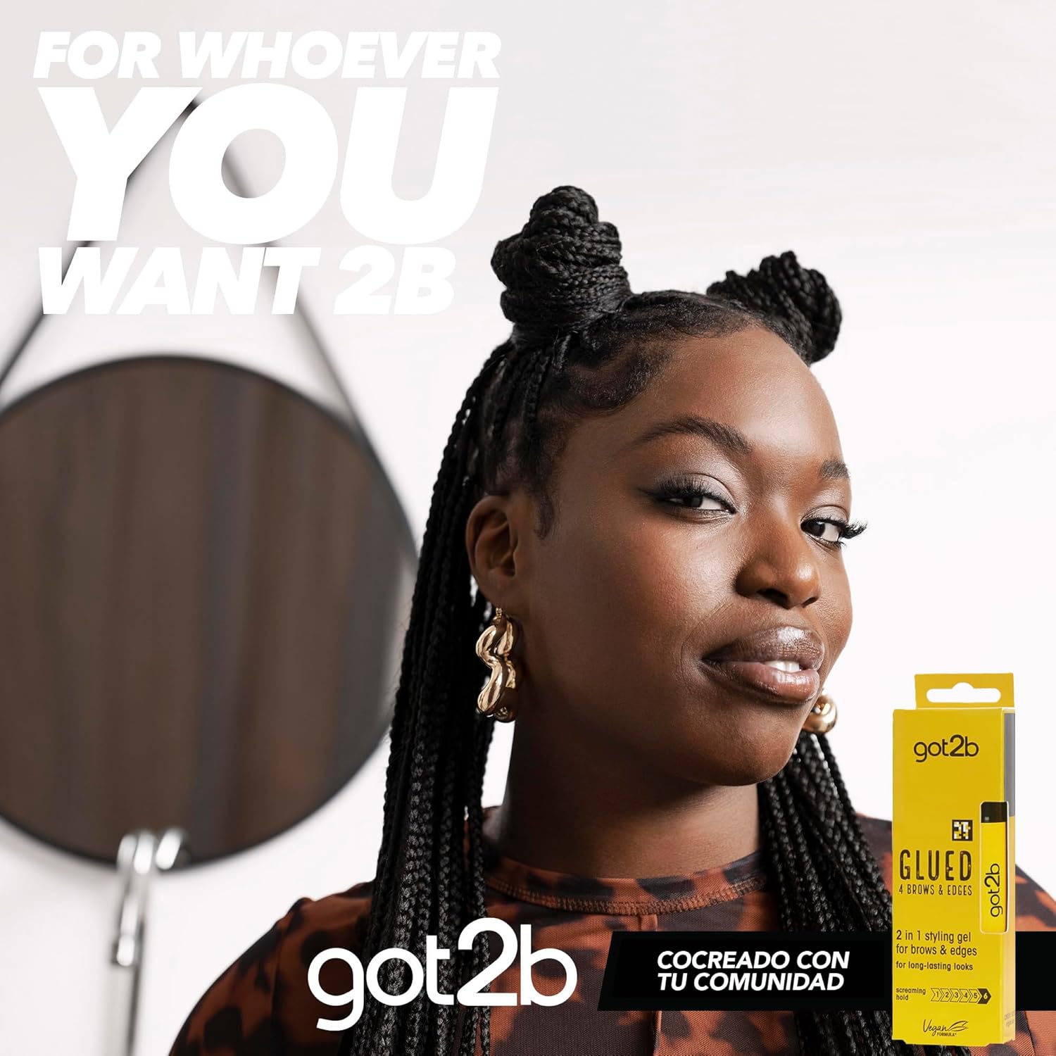 Got2b Brow &amp; Baby Hair Gel 16ml – Szemöldökfixáló gél rost ecsettel a hosszan tartó tartásért és természetes végeredményért