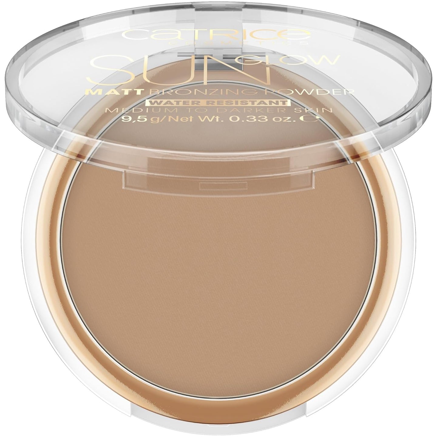 Catrice Sun Glow Matt Bronzing Powder – Természetes matt bronzosító a napcsókolta bőrre