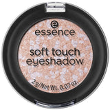 Essence cosmetics Soft Touch szemhéjfesték, azonnali eredmény, hosszan tartó, vitaminokkal, színezék-intenzív, vegán, mikroműanyag-részecskéktől mentes, nanorészecskéktől mentes 2 g