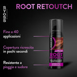 Syoss Root Retouch Ideiglenes Hajfesték Spray 120 ml, Ősz Haj és Hajnövekedés Retusálása, Eső- és Izzadságálló, Akár 40 Alkalmazásra Kibírja