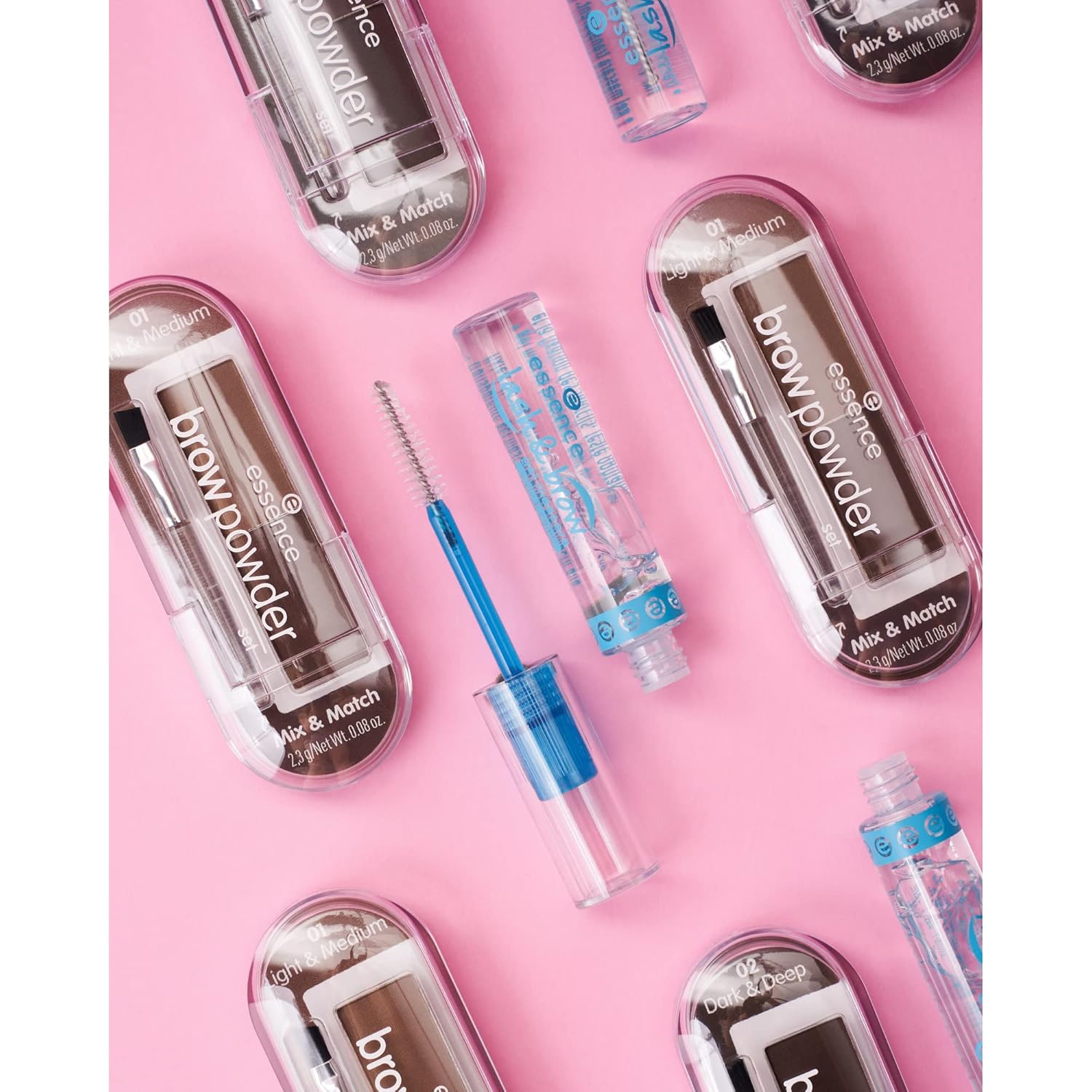 Essence szempillaspirál szemöldökre és szempillákra - 9ml