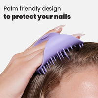 Tangle Teezer fejbőrkefe és masszírozó - Tökéletes hajkezelésekhez és fejbőr méregtelenítéshez - Eltávolítja a szennyeződéseket és az elhalt hámsejteket - Zuhanyozás közben vagy hajolajjal is használható