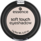 Essence cosmetics Soft Touch szemhéjfesték, azonnali eredmény, hosszan tartó, vitaminokkal, színezék-intenzív, vegán, mikroműanyag-részecskéktől mentes, nanorészecskéktől mentes 2 g