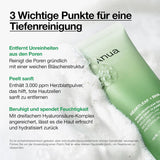Anua Heartleaf Quercetinol Pore Deep Cleansing Foam 150 ml – Mélytisztító Arctisztító Hab Pórustisztító Hatással