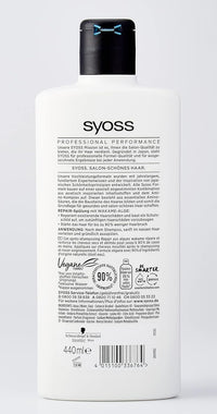 Syoss Repair Hajbalzsam Száraz és Sérült Hajra 440 ml – Intenzív regenerálás és hidratálás
