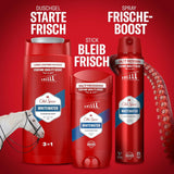 Old Spice Whitewater dezodor stift férfiaknak, 50 ml, 24/7 frissesség napi használattal, hosszan tartó illat parfüm minőségű, védelem a szagok ellen, alumíniumsó mentes