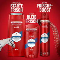 Old Spice Whitewater dezodor stift férfiaknak, 50 ml, 24/7 frissesség napi használattal, hosszan tartó illat parfüm minőségű, védelem a szagok ellen, alumíniumsó mentes