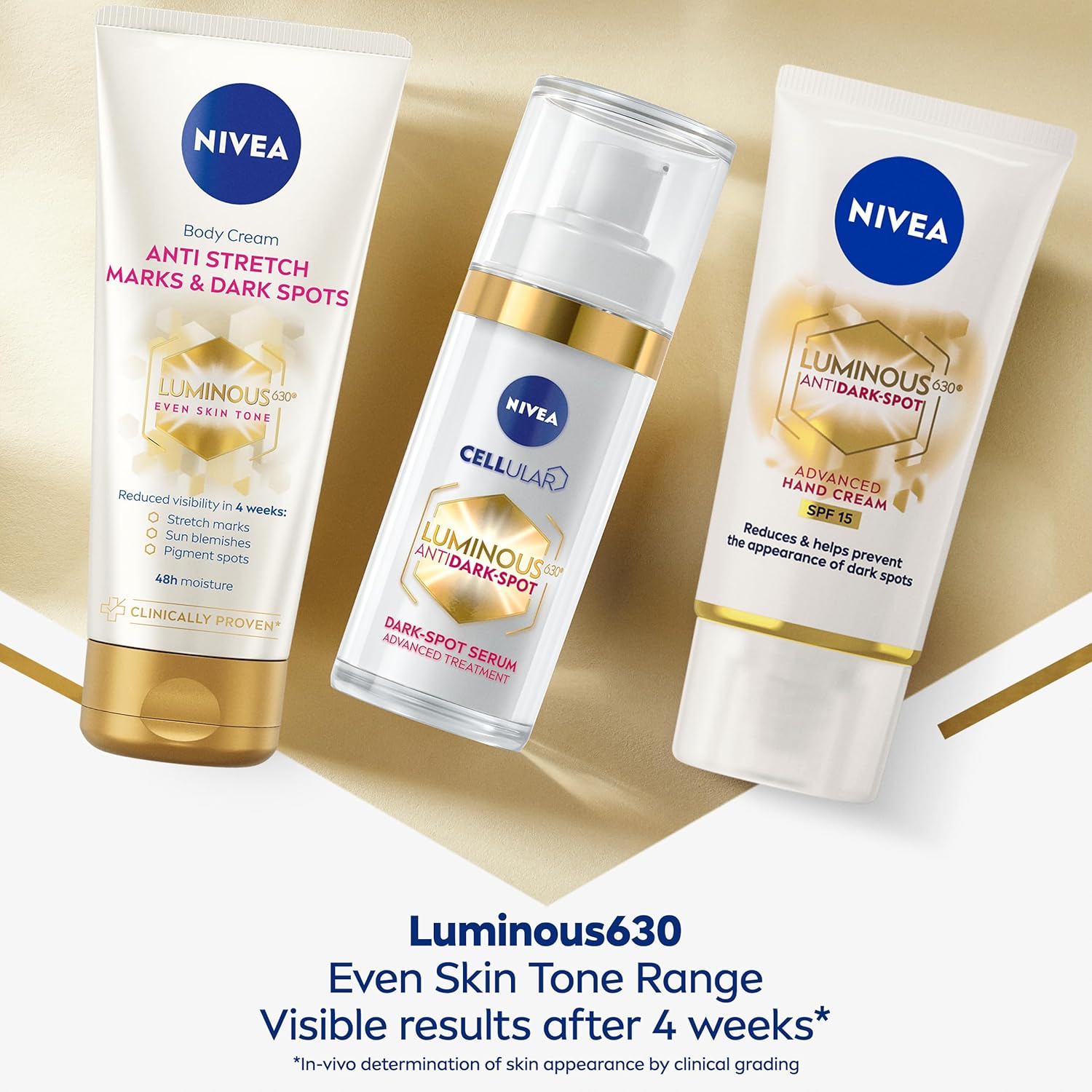 NIVEA Luminous630 Anti-Sötét Foltos Kézkrém SPF15 – 50 ml