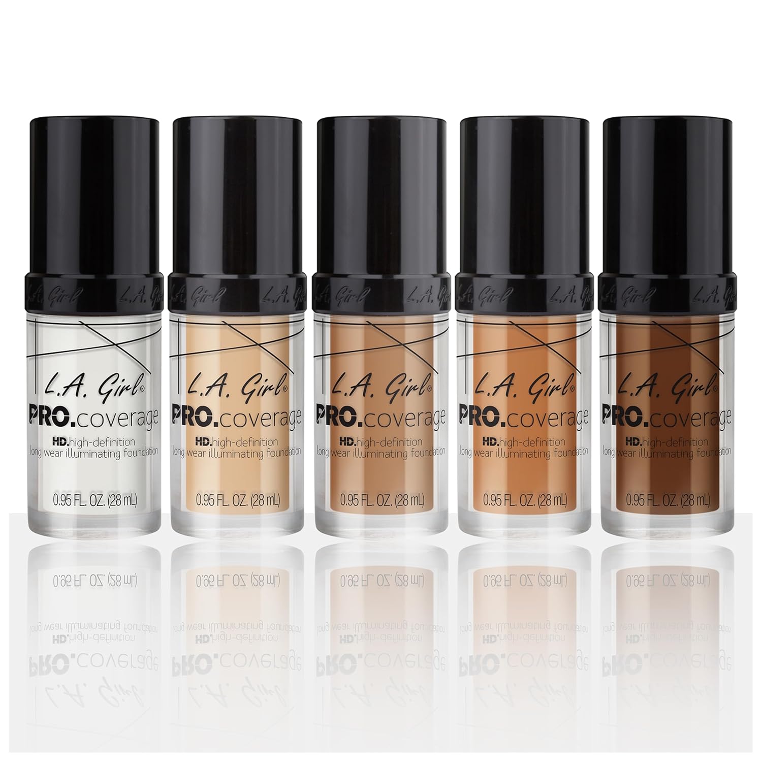 LA Girl Pro Coverage Illuminating Foundation – Ragyogó és Hosszan Tartó Alapozó